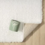 Season Home Χαλί Shaggy Σαλονιού 3D Λευκό - Season Home