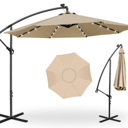 Season Home Ομπρέλα Κήπου 350cm Με LED Φωτισμό - Season Home